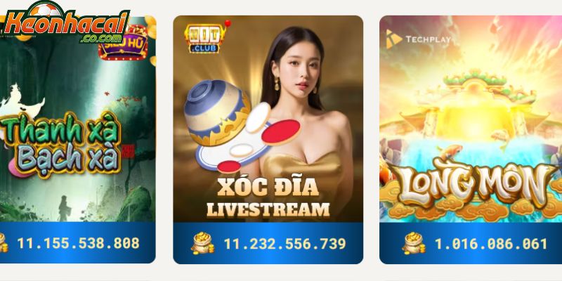 Các loại hình cá cược hiện có tại nhà cái